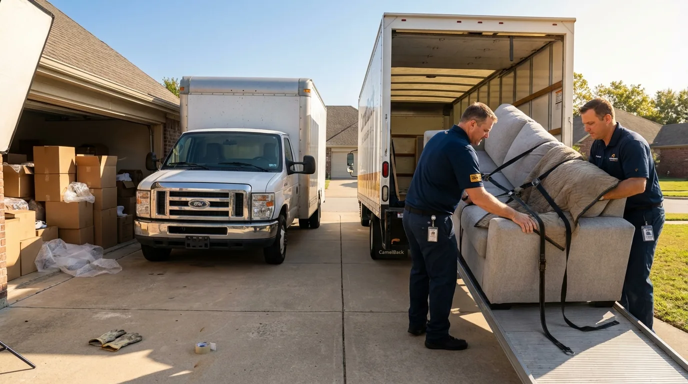 DIY truck vs professional crew comparison in Cuyahoga Falls